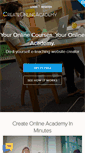 Mobile Screenshot of createonlineacademy.com